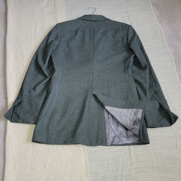 Remain Birger Christensen green gambles Tyron single button Wool Blazer - Picture 5 of 7